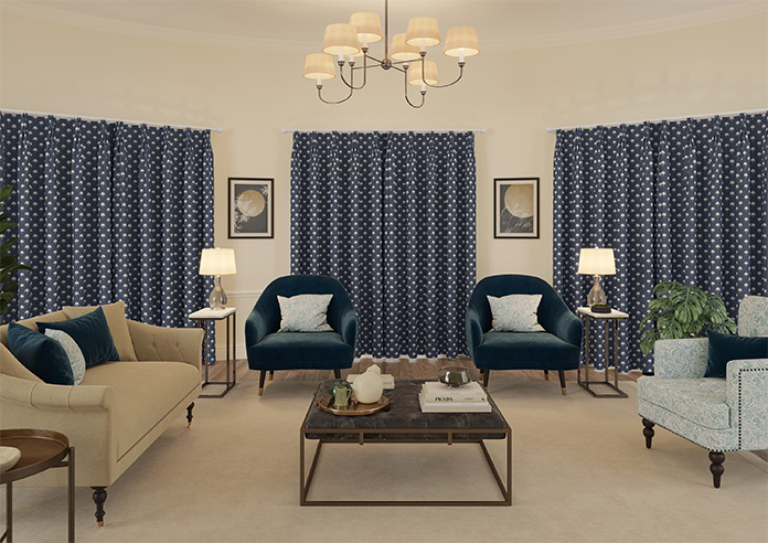 Hanalei, Blue Navy - Made to Measure Curtains - Image 15